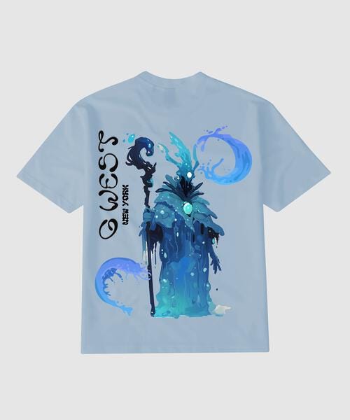 G West Regular Fit Sea Wizard T Shirt : Gwpbast5063 - 3 Colors - G West