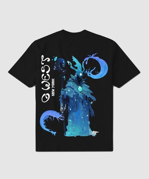 G West Regular Fit Sea Wizard T Shirt : Gwpbast5063 - 3 Colors - G West