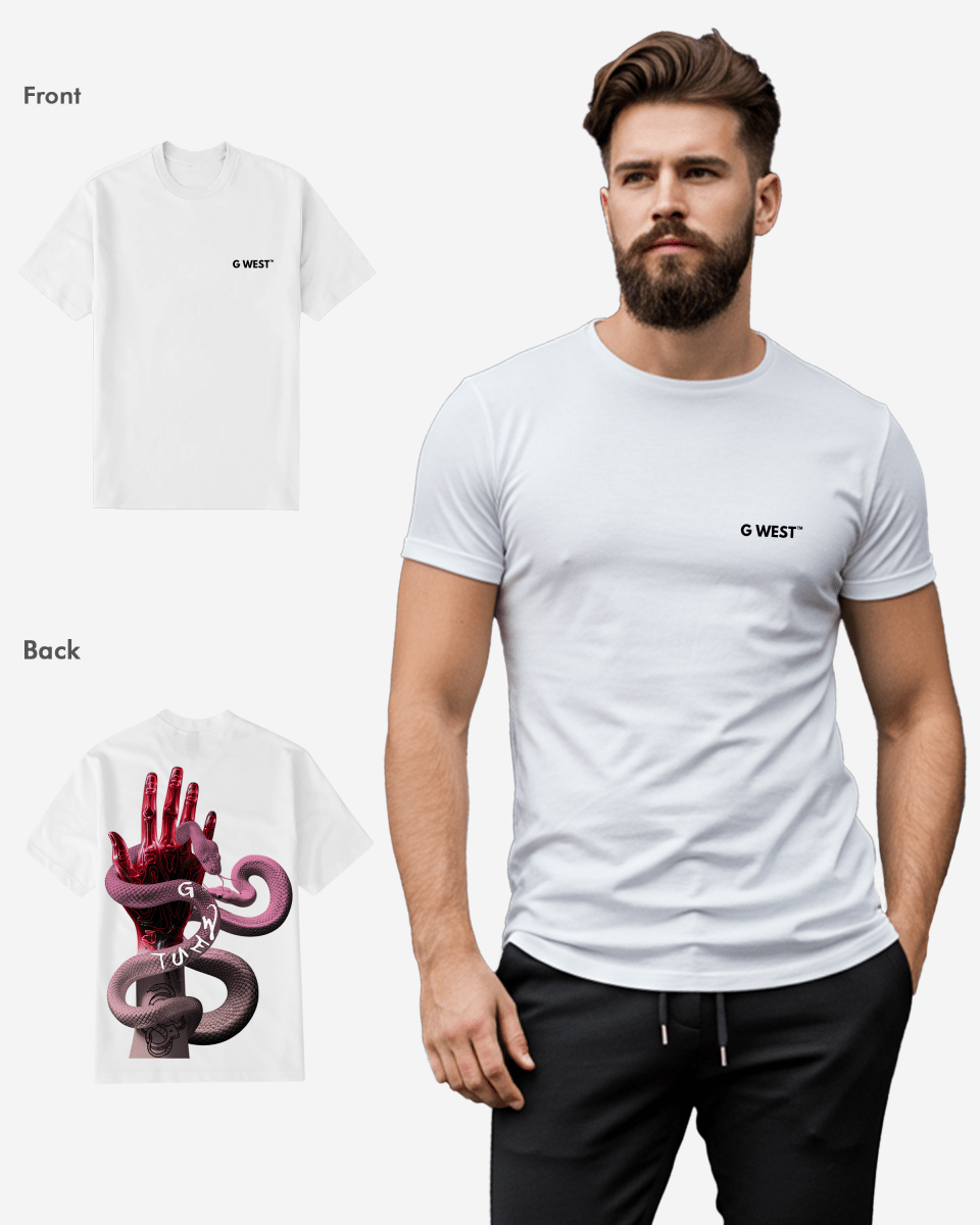 G West Regular Fit Serpiente (Handshake) T Shirt - G West