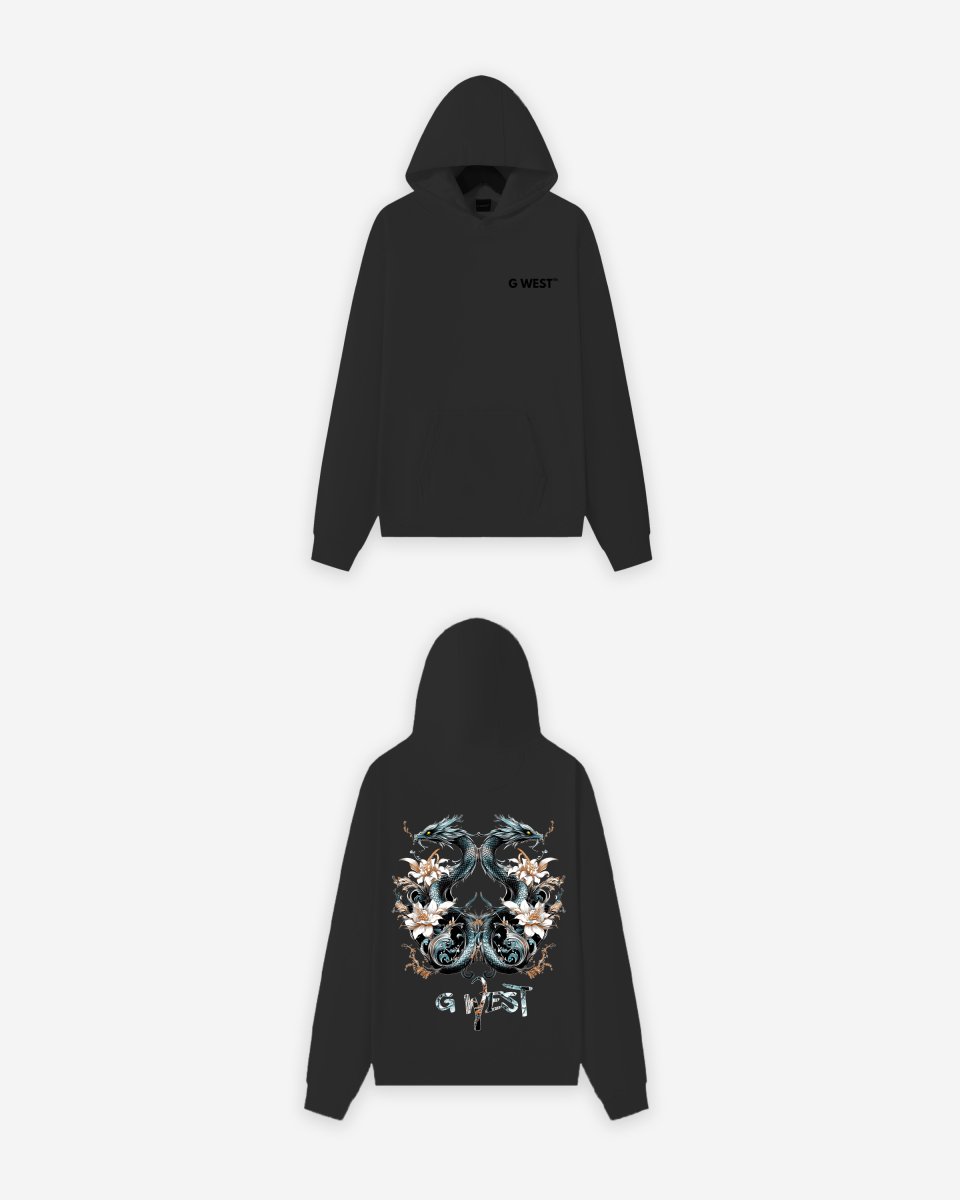 G West Shadow Dragon Oversize Hoodie - G West