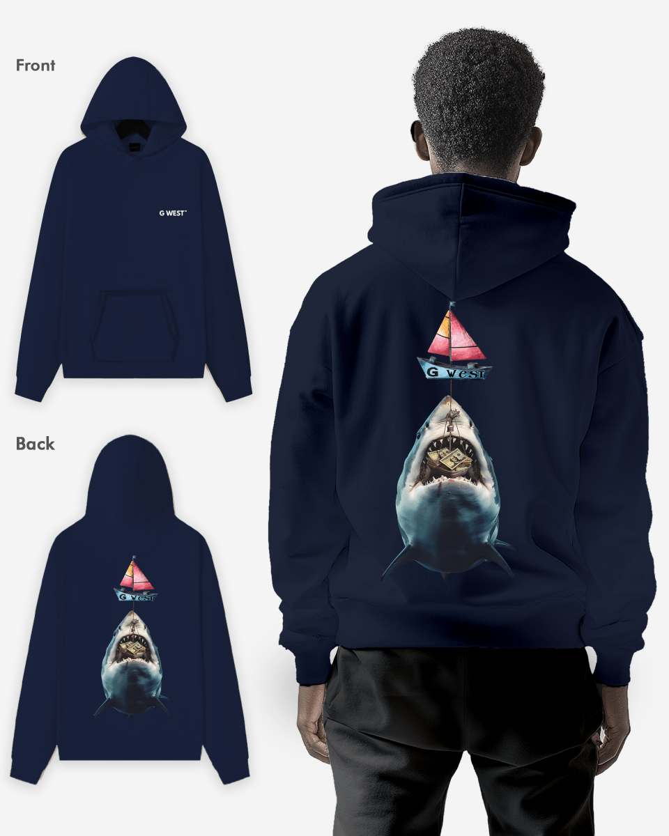 G West Shark Bait Heavy Premium Hoodie - 6 Colors - G West