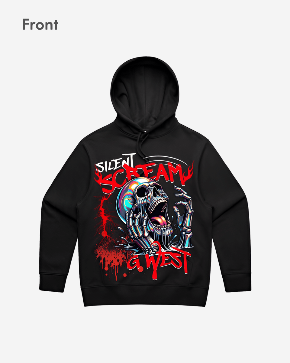 G WEST SILENT SCREAM HOODIE Big and Tall - G West