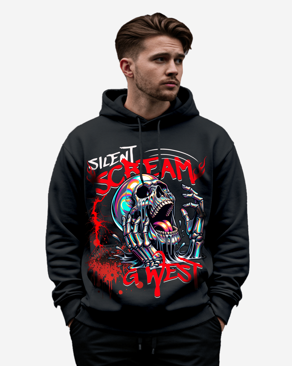 G WEST SILENT SCREAM HOODIE Big and Tall - G West