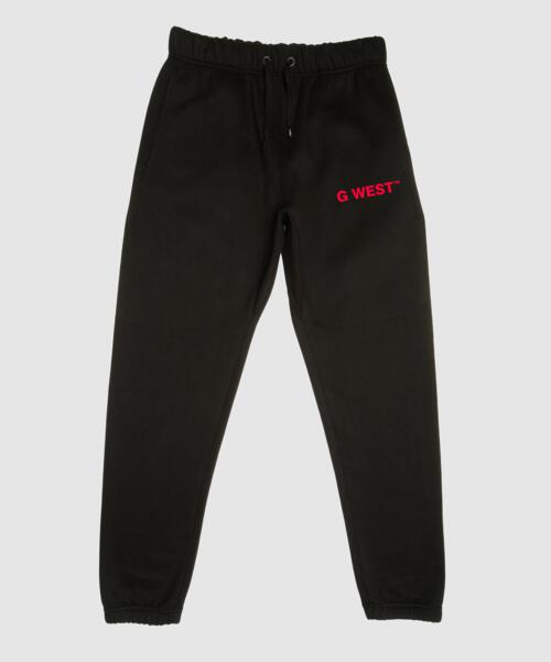 G WEST SMALL LOGO JOGGERS Mens Style: GWLFJ6001 - 10 Colors - G West