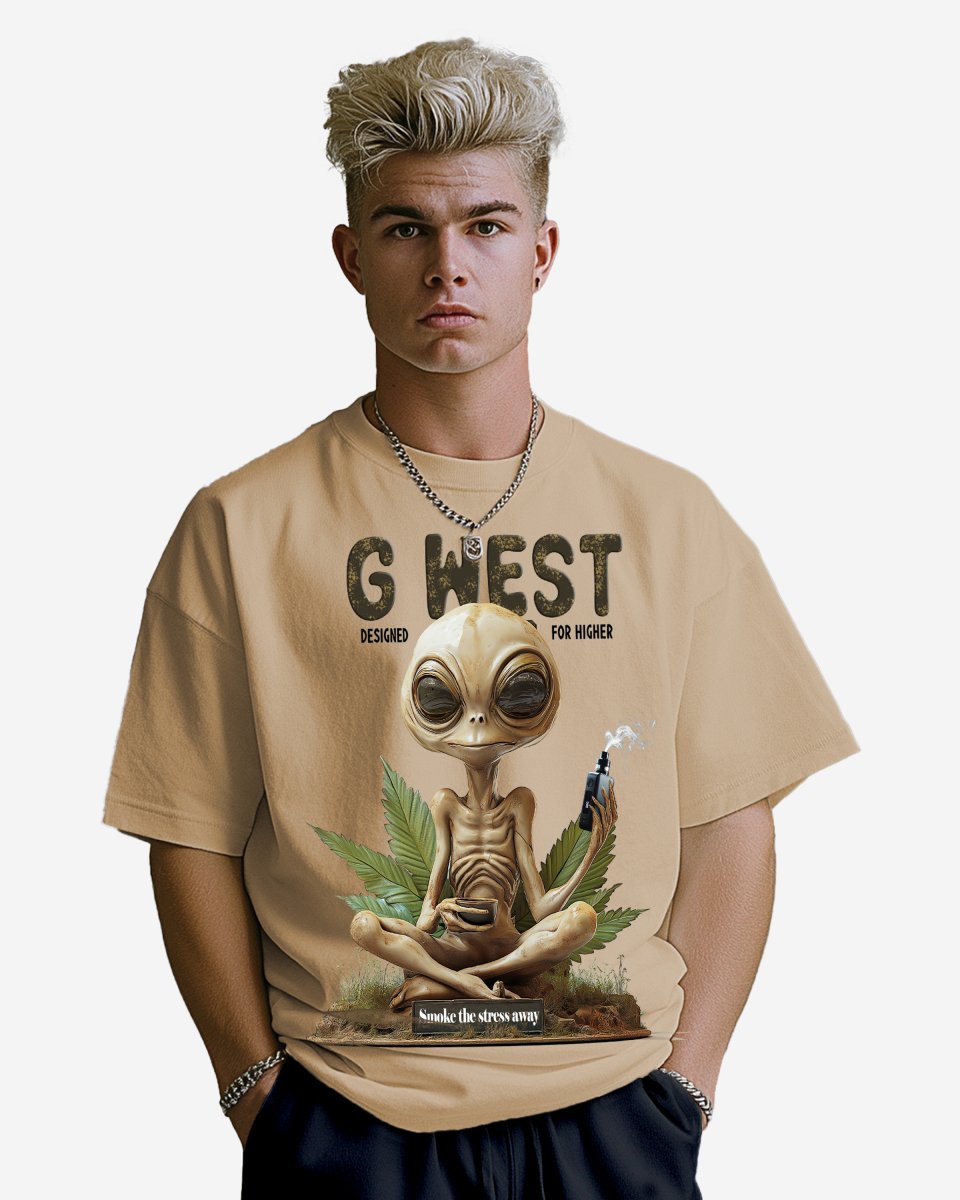 G West Smoking Alien Tee - G West