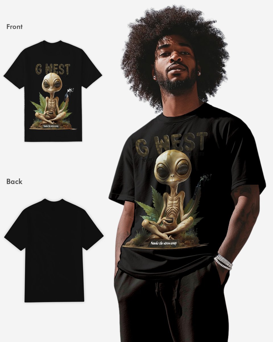 G West Smoking Alien Tee - G West