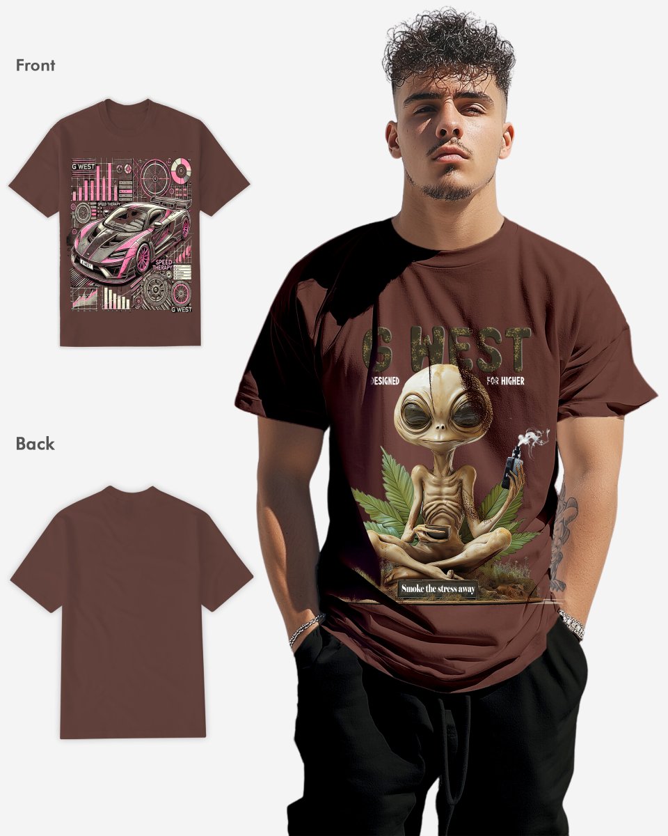 G West Smoking Alien Tee - G West