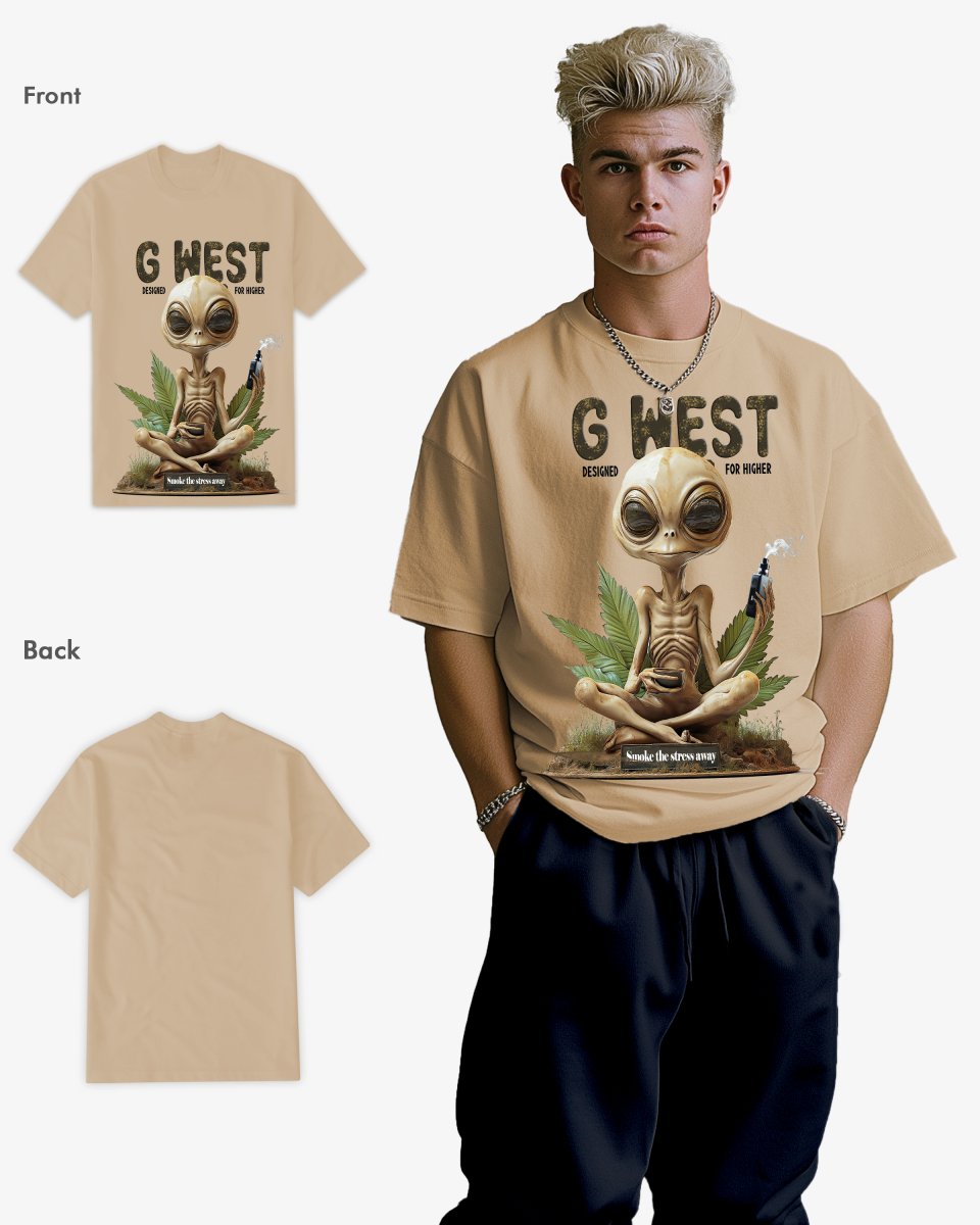 G West Smoking Alien Tee - G West