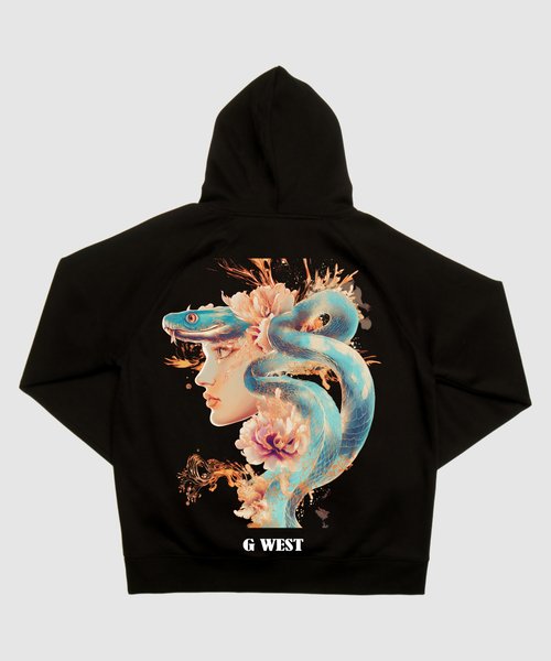 G West Snake Lady Hoodie - G West