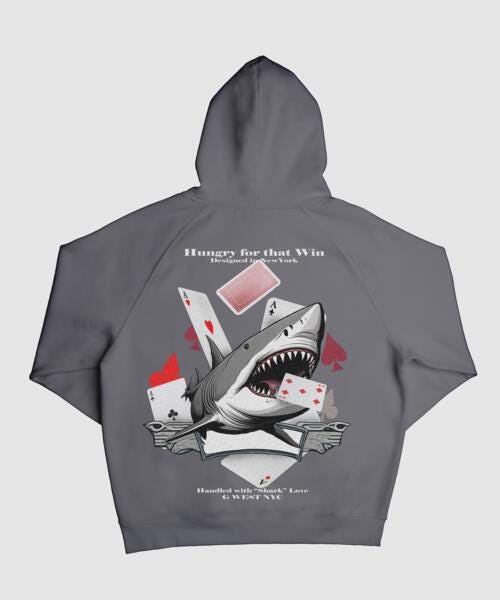 G West Spade Of Sharks Hoodie : Gwhlhd9024 - 5 Colors - G West