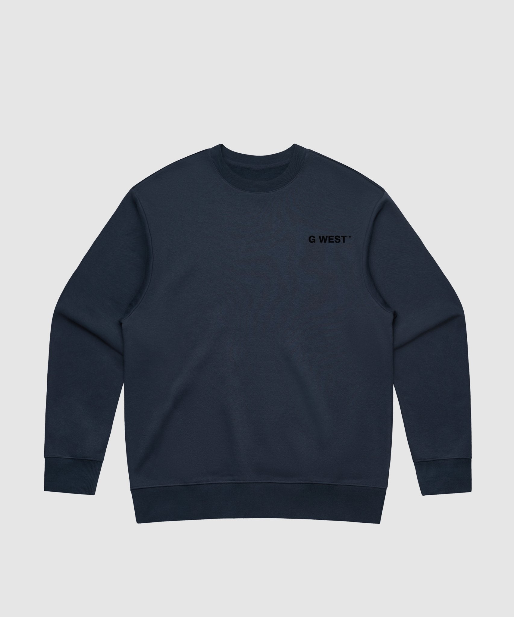 G WEST STICK FIGURE HEAVY PREMIUM CREWNECK - 6 COLORS - G West