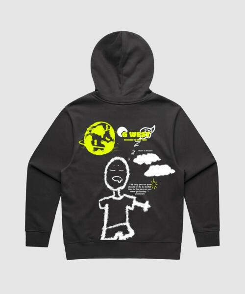 G West Stick Figure Heavy Premium Hoodie - G West