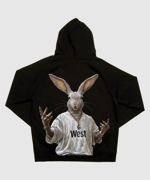 G West Street Bunny Hoodie - G West