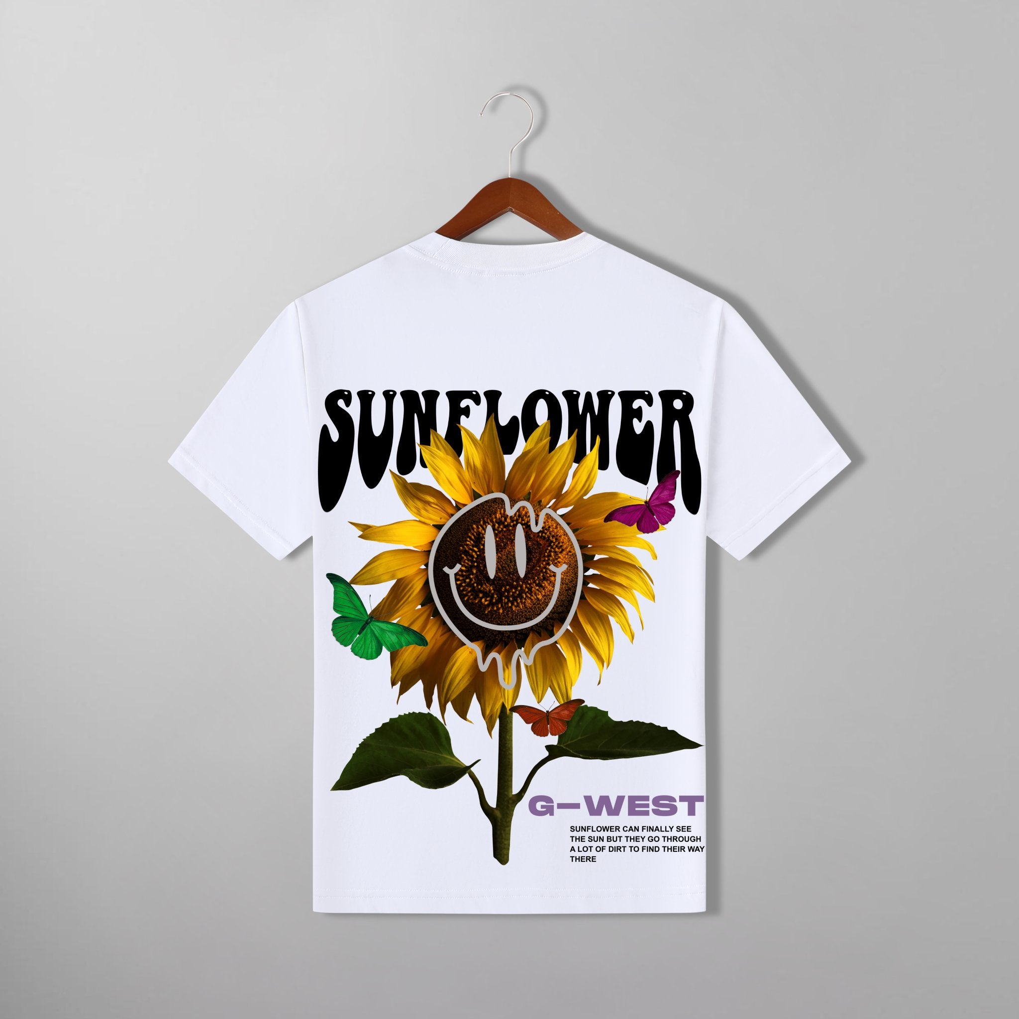 G WEST SUNFLOWER TEE - G West