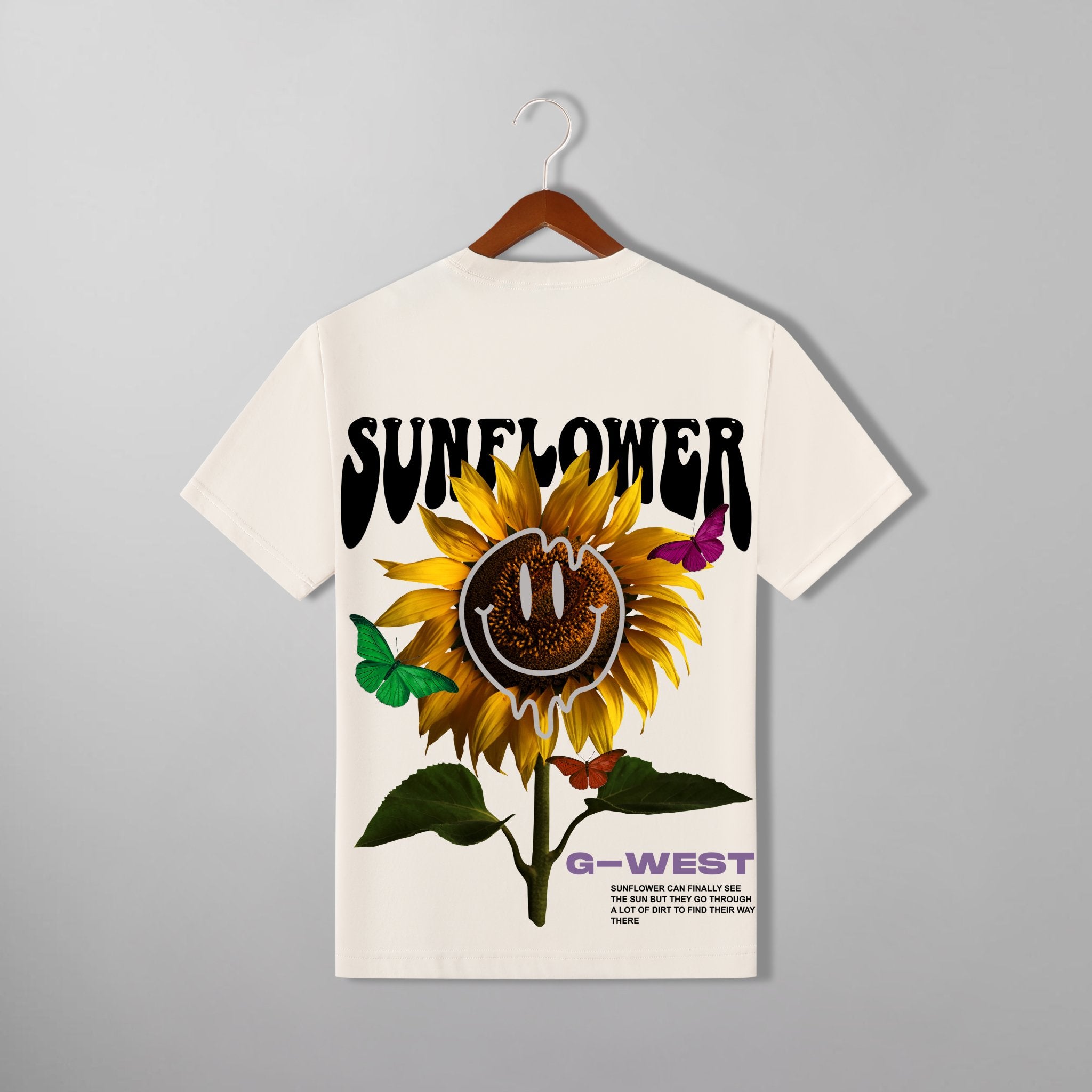 G WEST SUNFLOWER TEE - G West