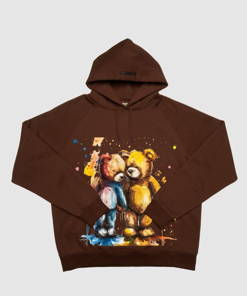 G WEST TEDDY BEAR HOODIE - G West