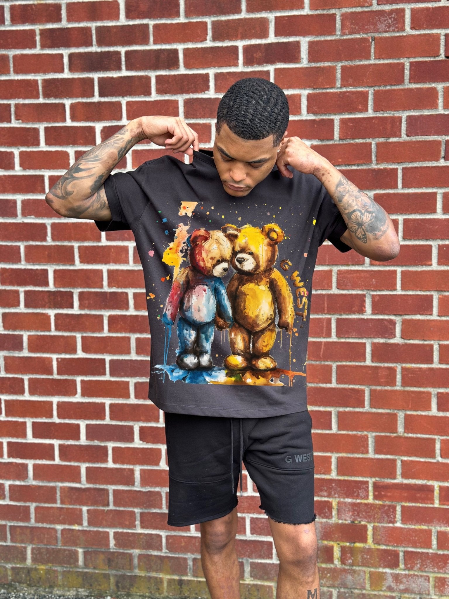 G WEST TEDDY BEAR TEE - G West