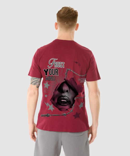 G West TRUST YOUR MIND T SHIRT - GWPBAST5047 - 6 COLORS - G West