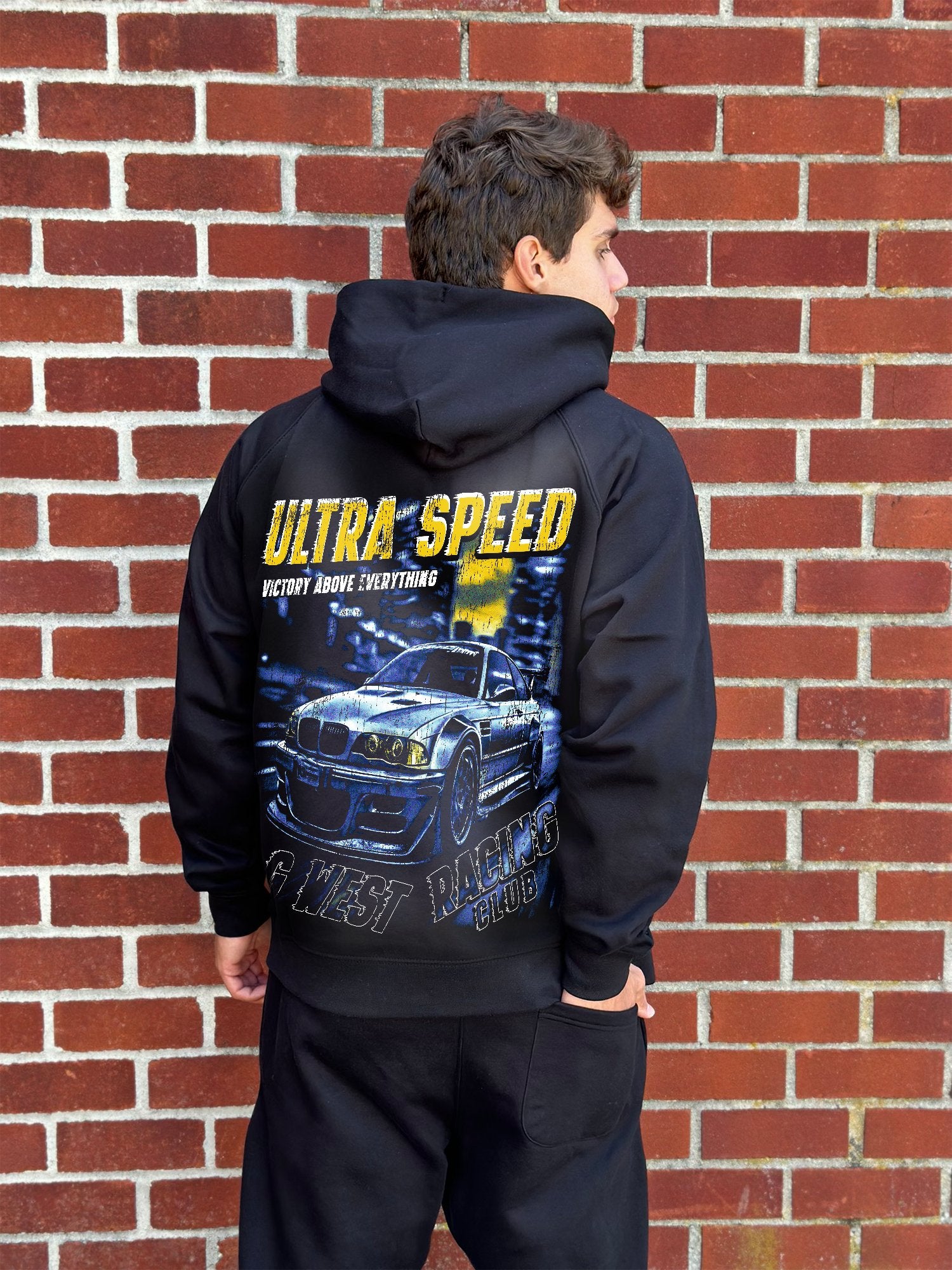 G West Ultra Speed Black Hoodie - G West