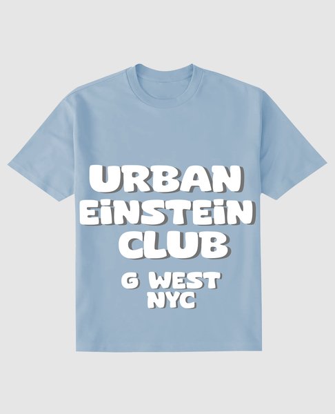 G WEST URBAN EINSTEIN CLUB TEE - G West