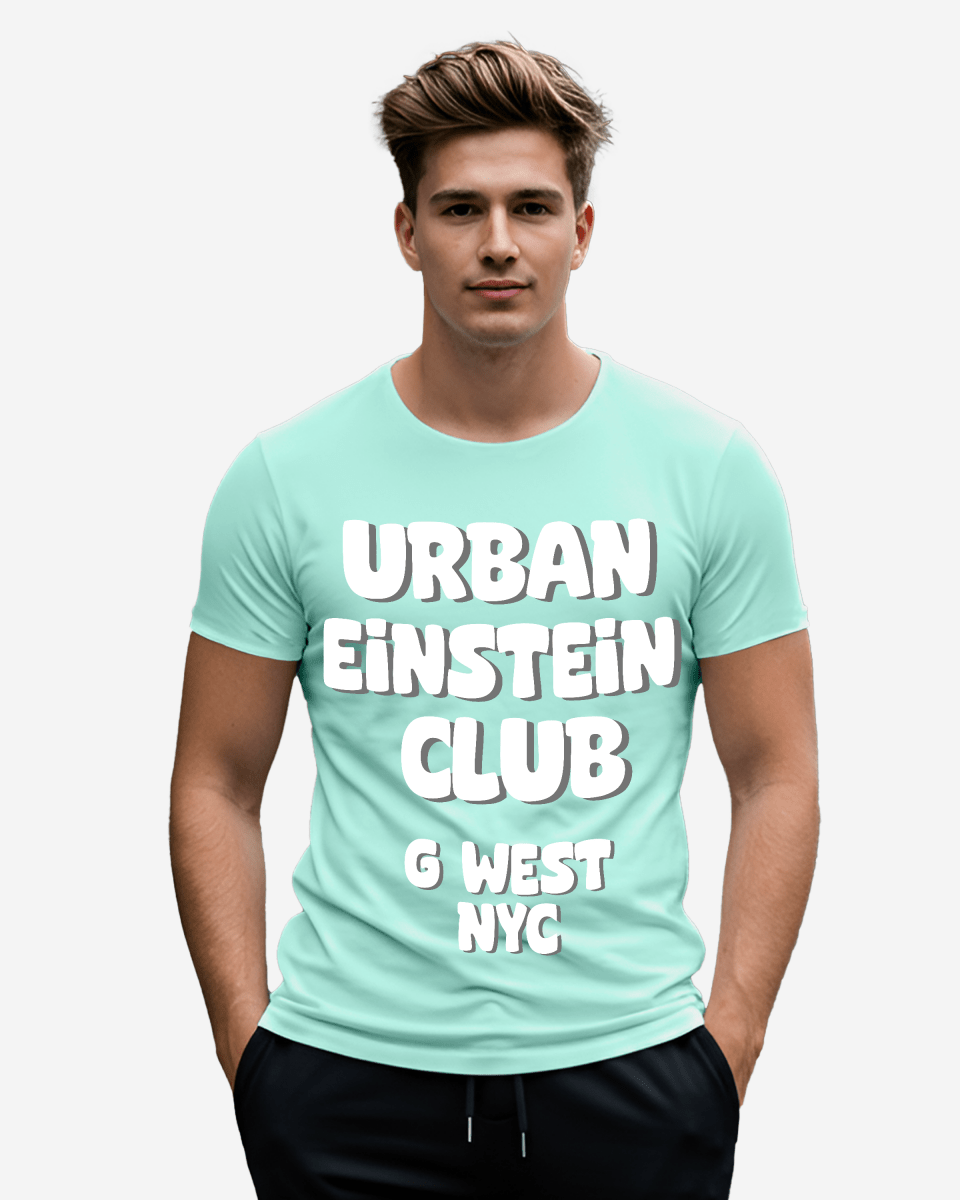 G WEST URBAN EINSTEIN CLUB TEE - G West