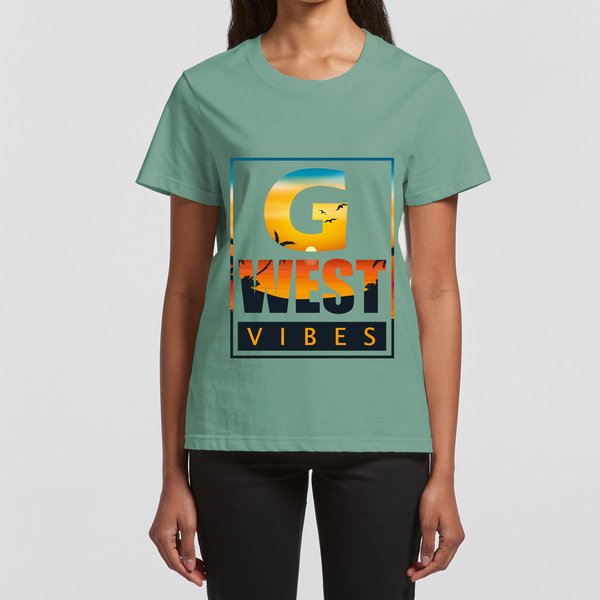 G West Vibes Basic T Shirt - DTWASBST9063 - G West