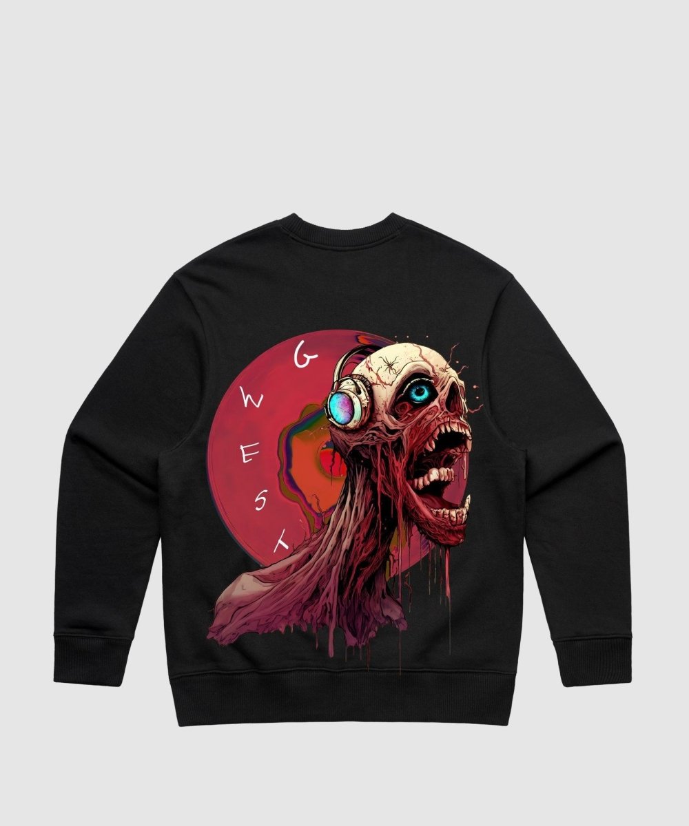 G West Vinyl Zombie Heavy Premium Crewneck - 6 Colors - G West