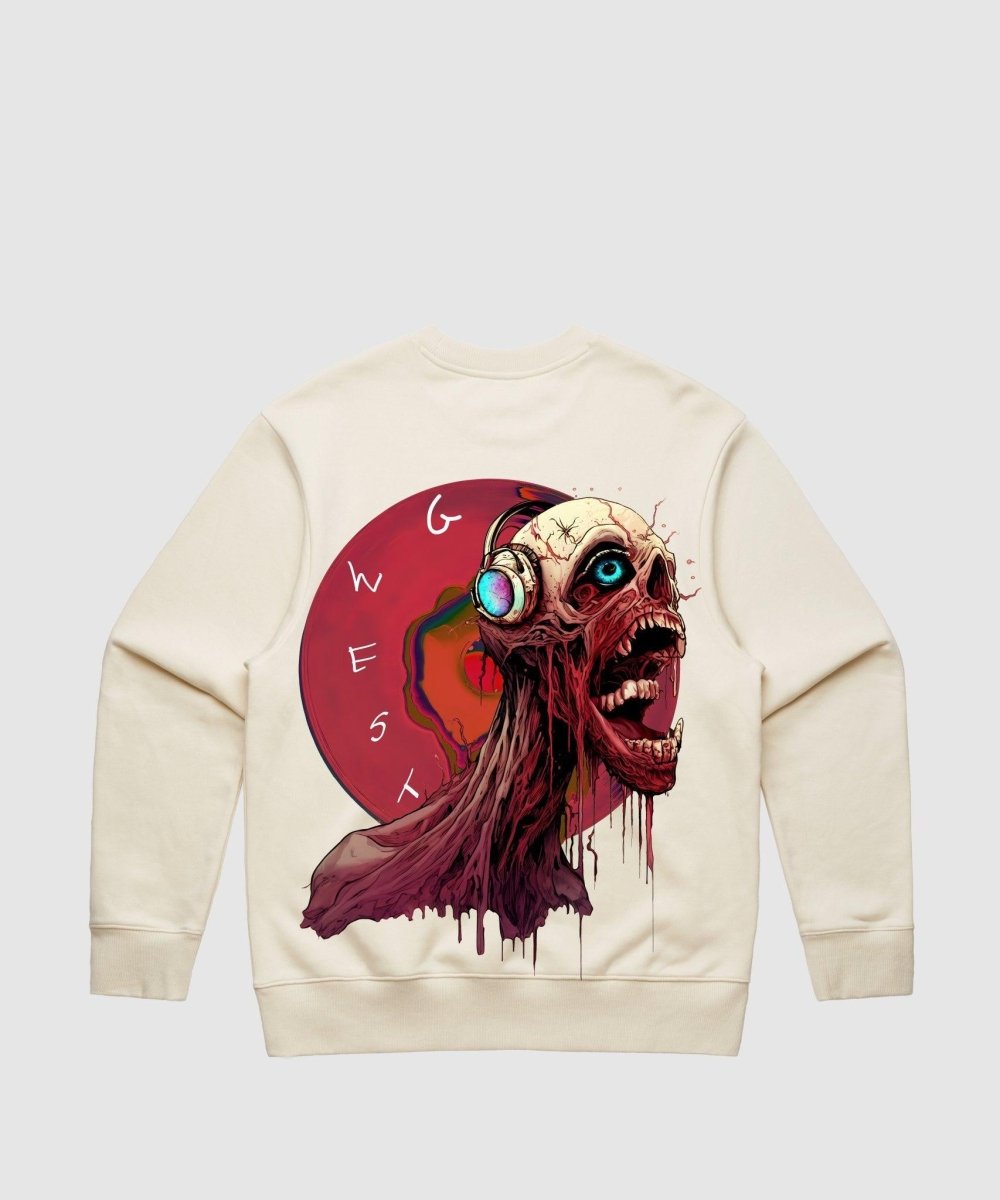 G West Vinyl Zombie Heavy Premium Crewneck - 6 Colors - G West