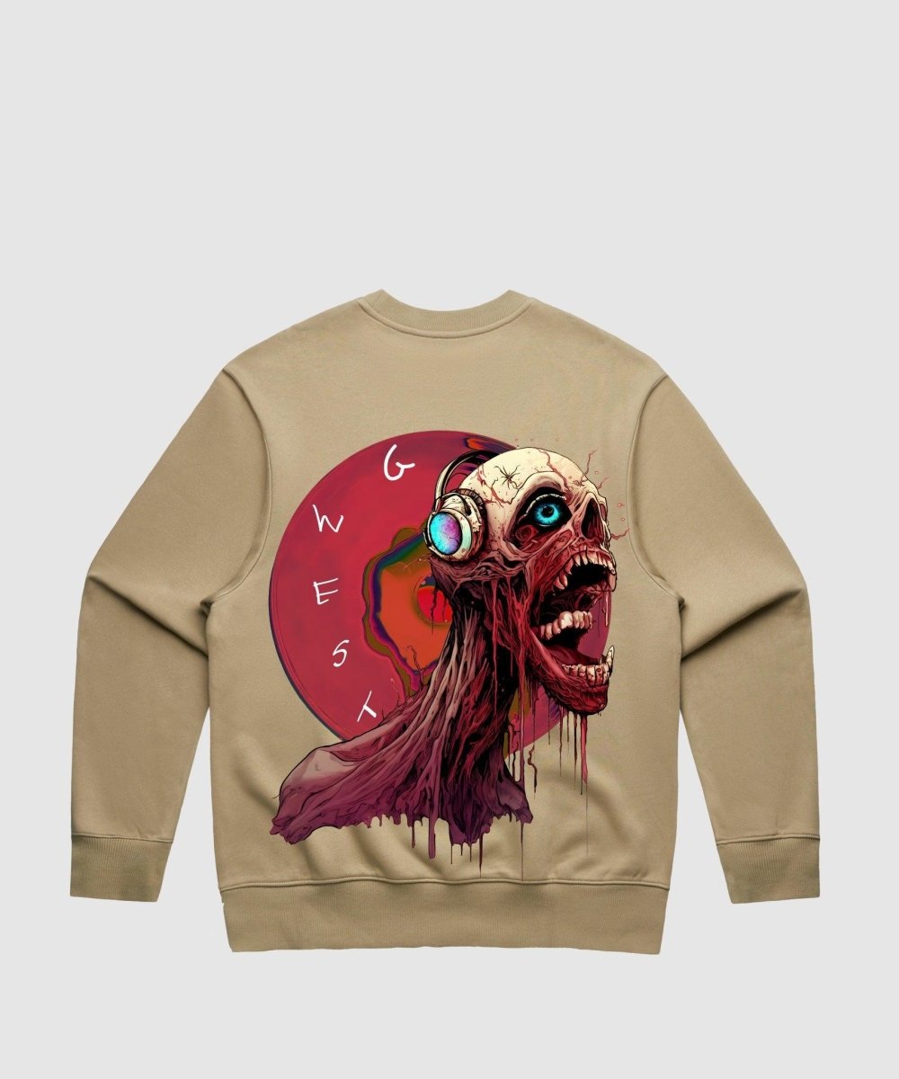 G West Vinyl Zombie Heavy Premium Crewneck - 6 Colors - G West