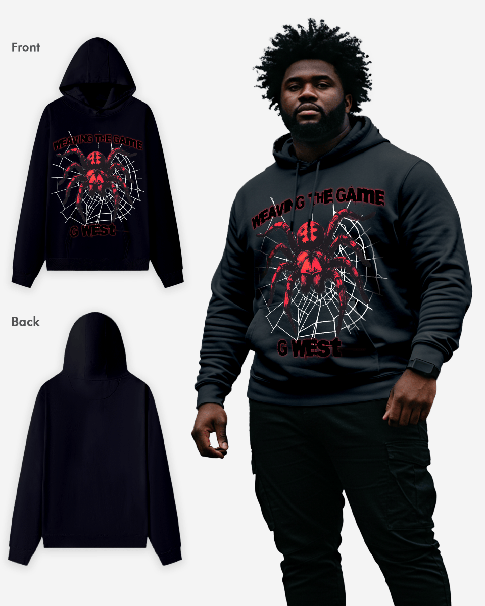 G West Weaving The Game Hoodie Big and Tall - G West