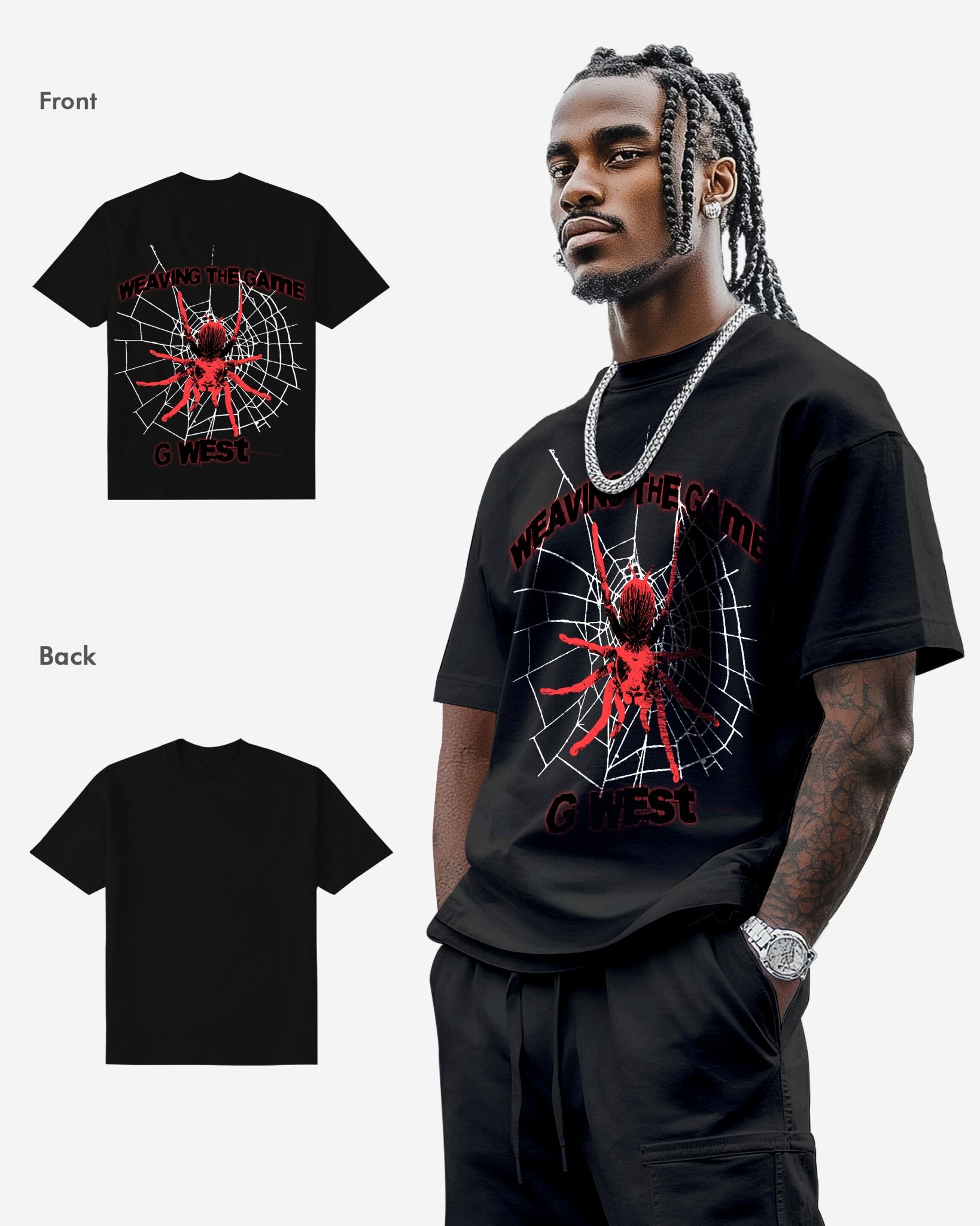 G West Weaving The Game Tee - G West