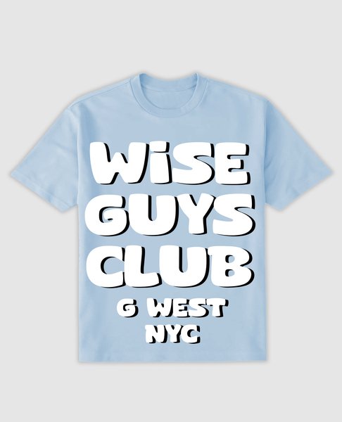 G WEST WISE GUYS CLUB TEE - G West