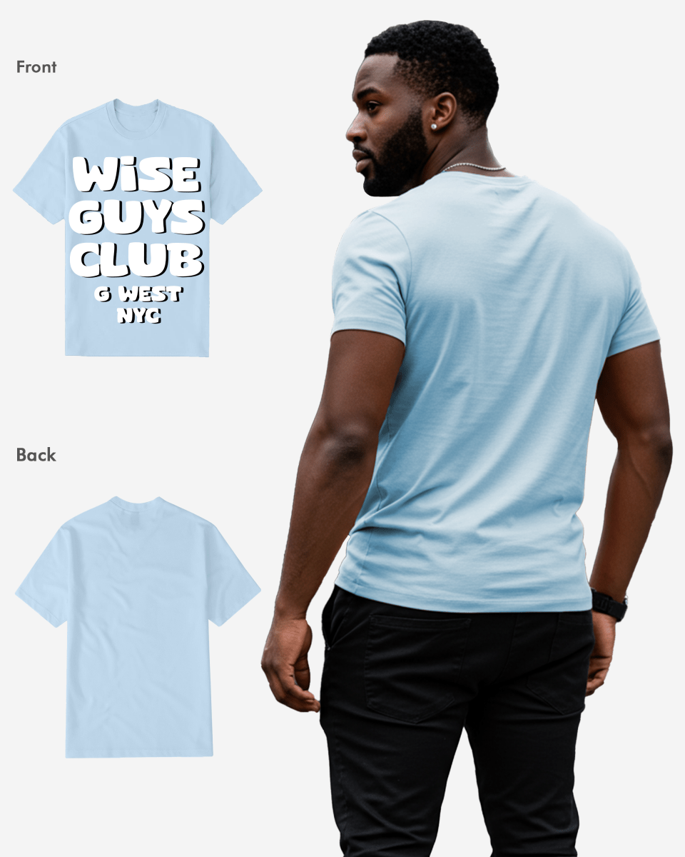 G WEST WISE GUYS CLUB TEE - G West