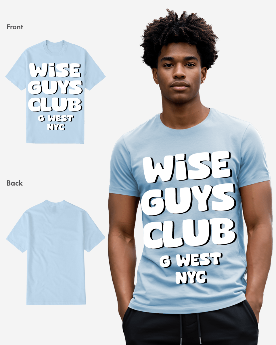 G WEST WISE GUYS CLUB TEE - G West