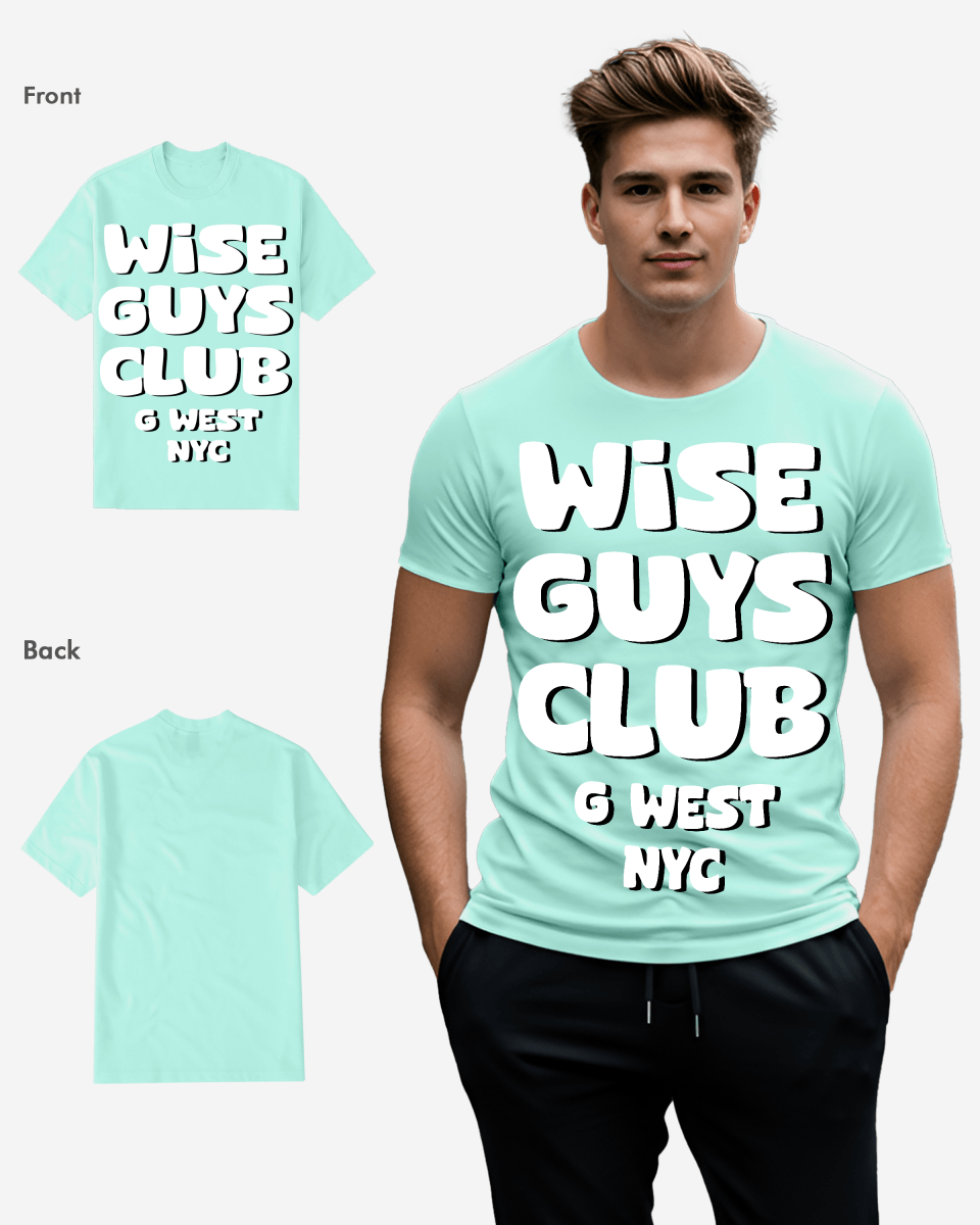 G WEST WISE GUYS CLUB TEE - G West