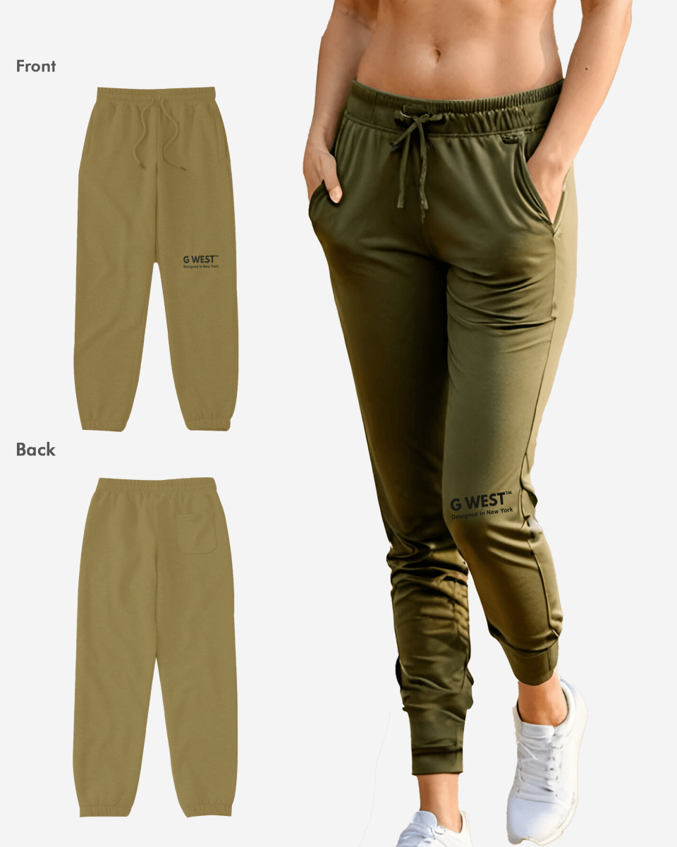 G WEST WOMENS LIFESTYLE PREMIUM JOGGER PANTS - G West