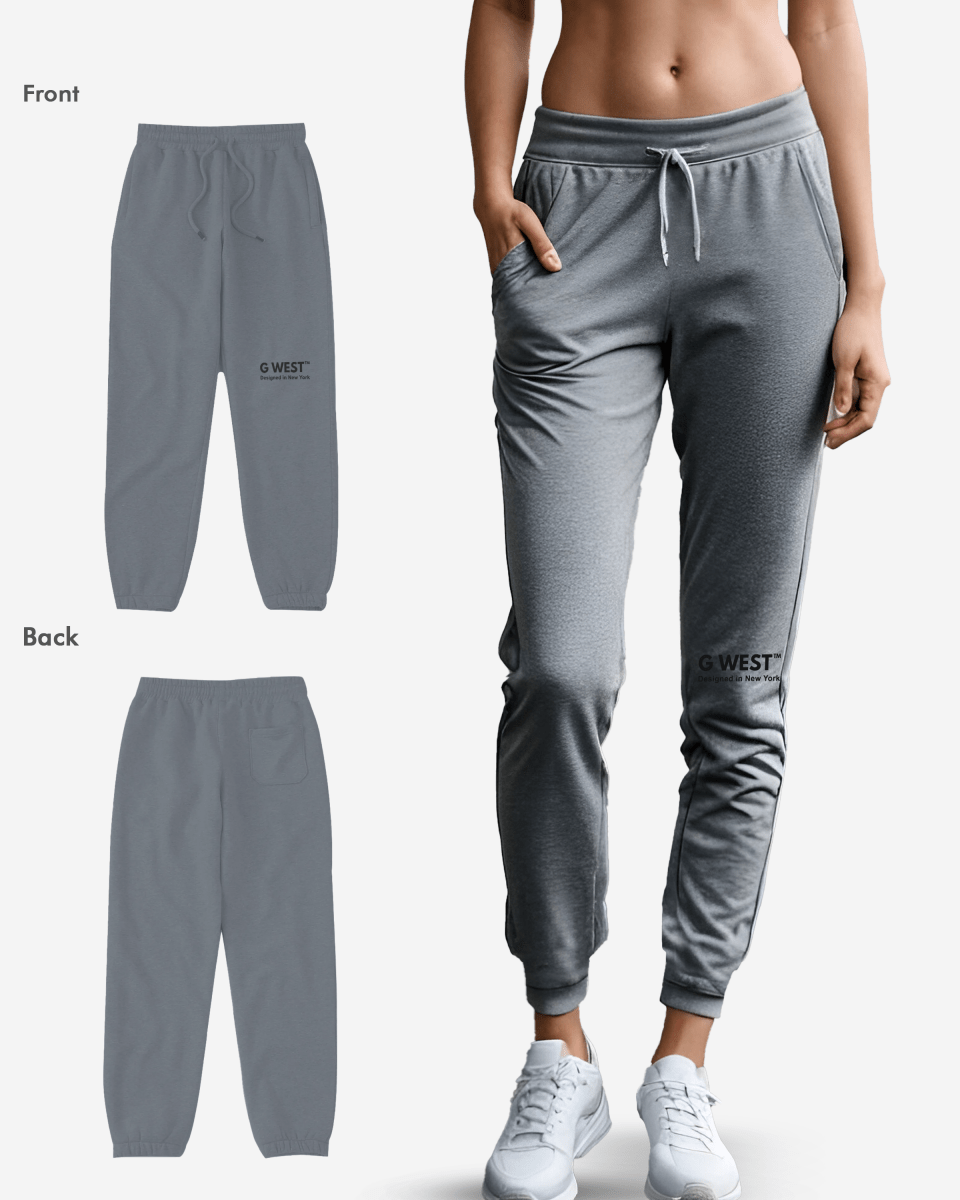 G WEST WOMENS LIFESTYLE PREMIUM JOGGER PANTS - G West