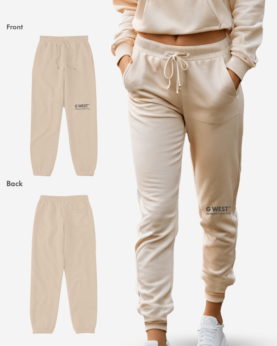 G WEST WOMENS LIFESTYLE PREMIUM JOGGER PANTS - G West