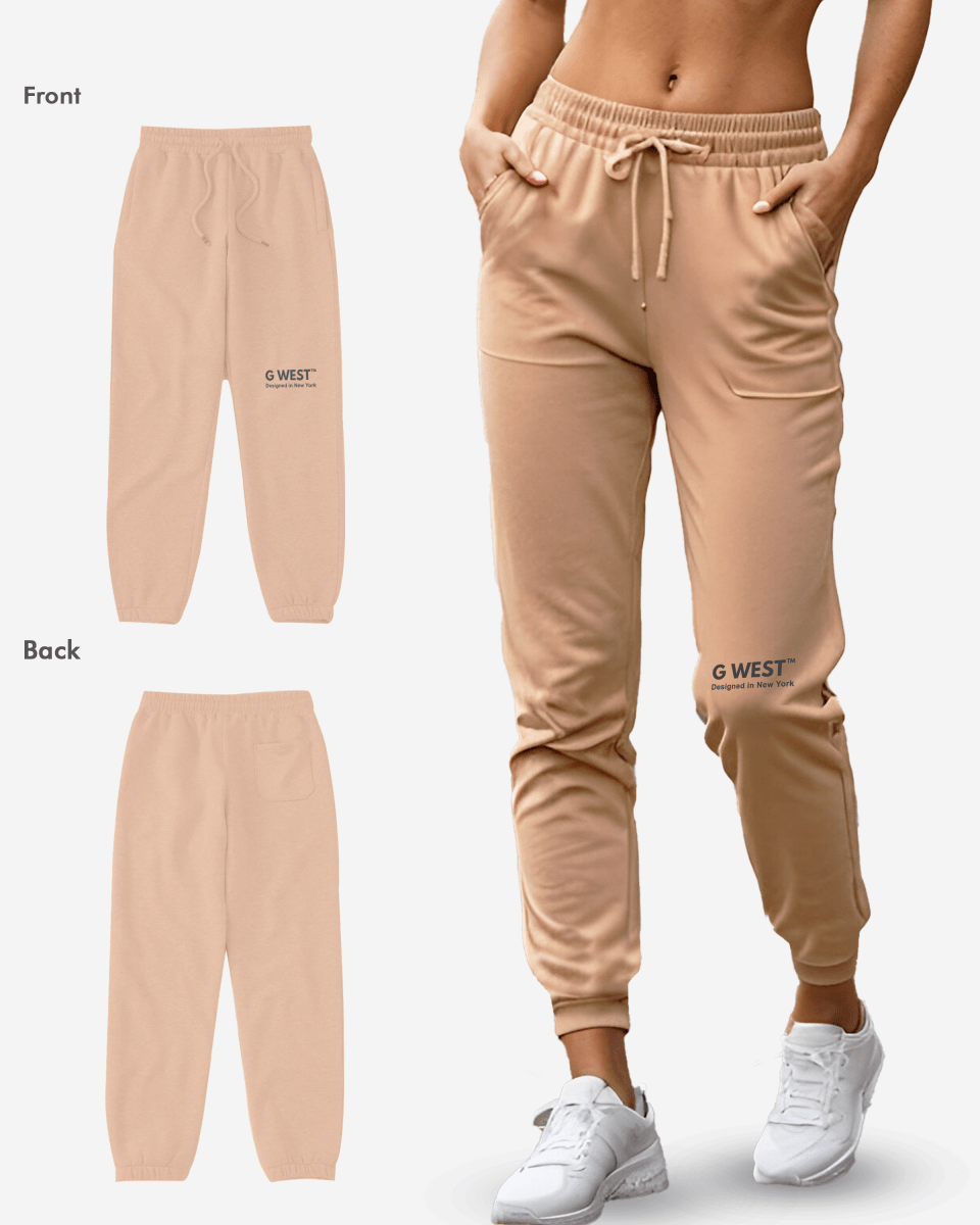 G WEST WOMENS LIFESTYLE PREMIUM JOGGER PANTS - G West