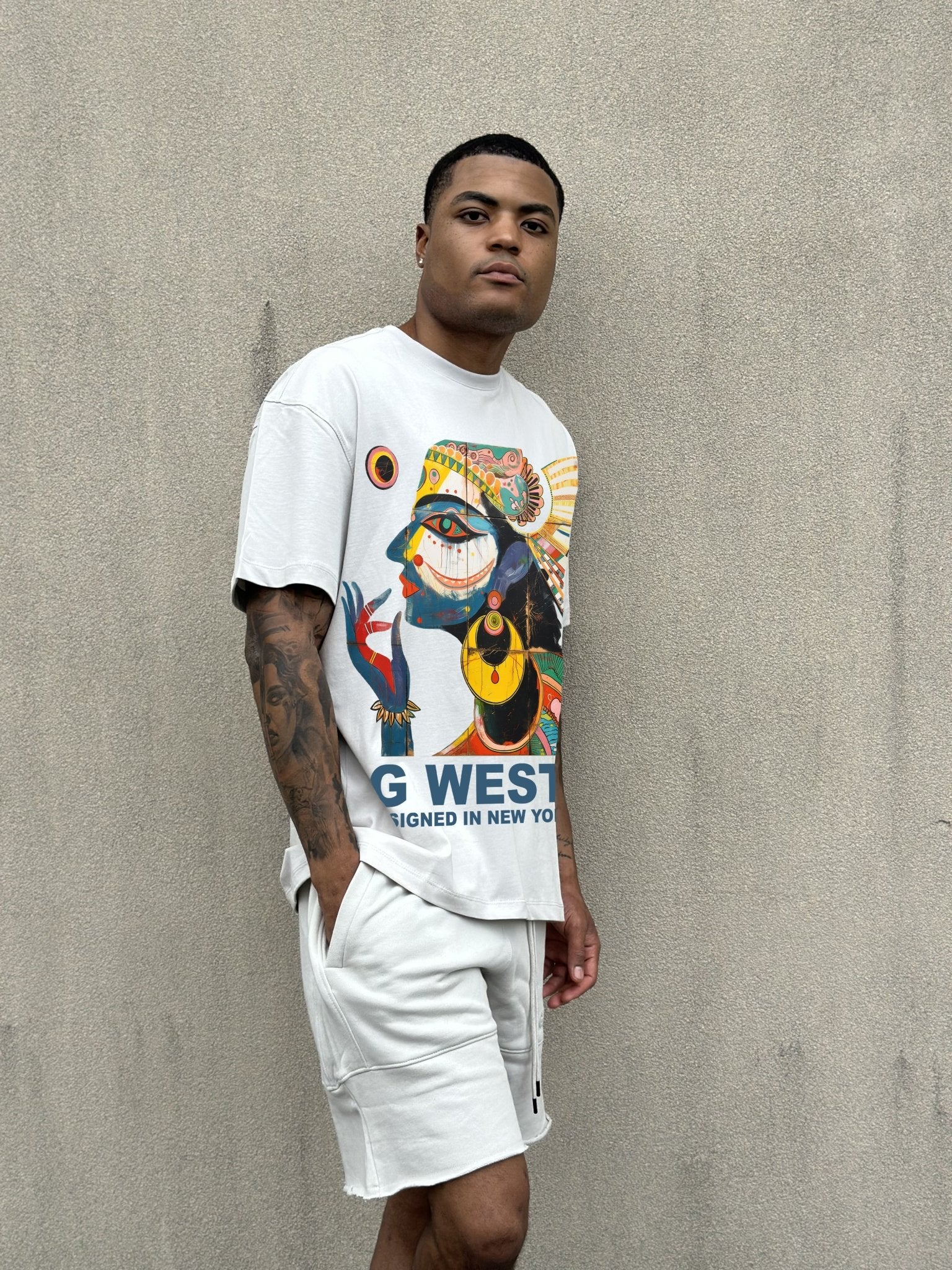 G WEST WORK OF ART TEE - G West