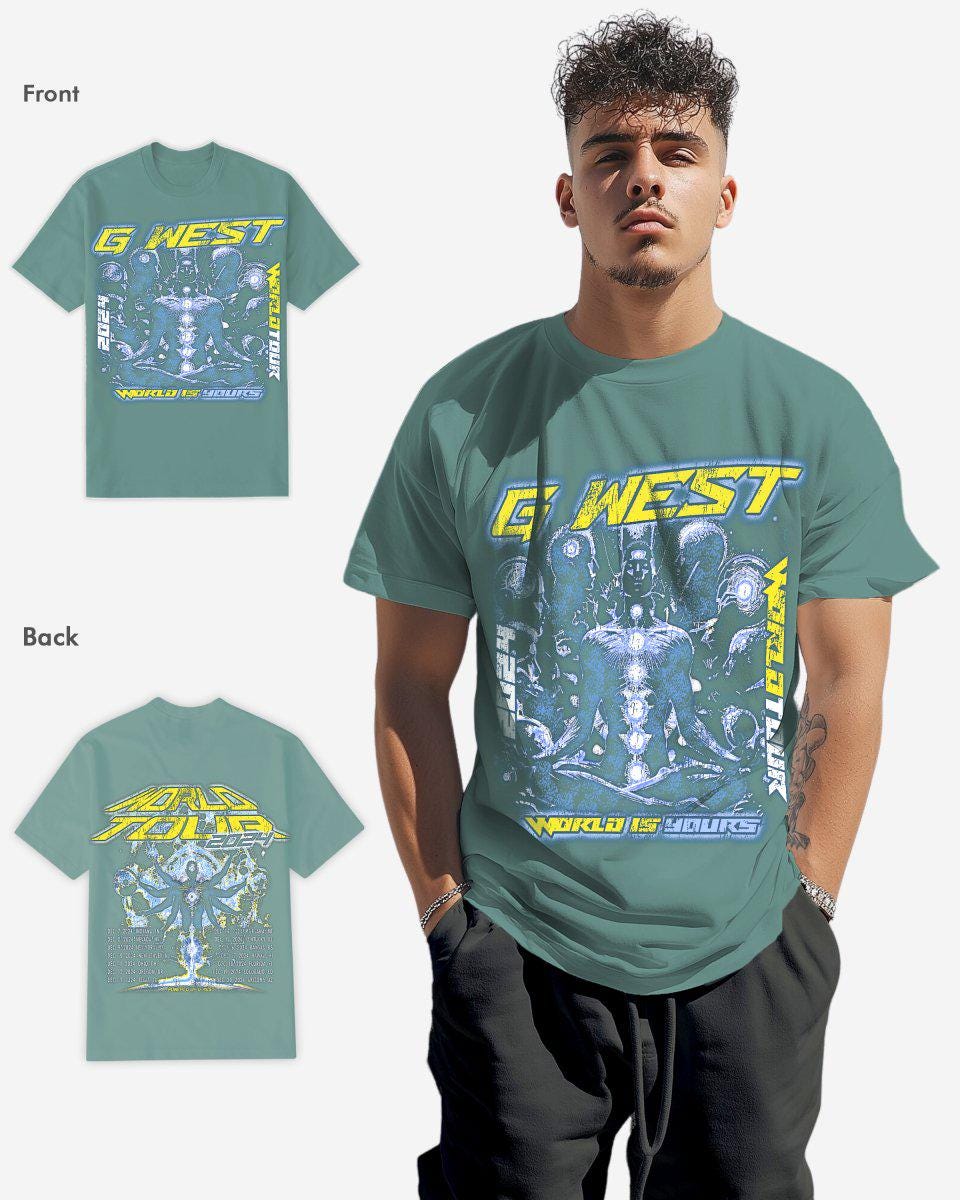 G West World Is Yours Premium Tee - G West