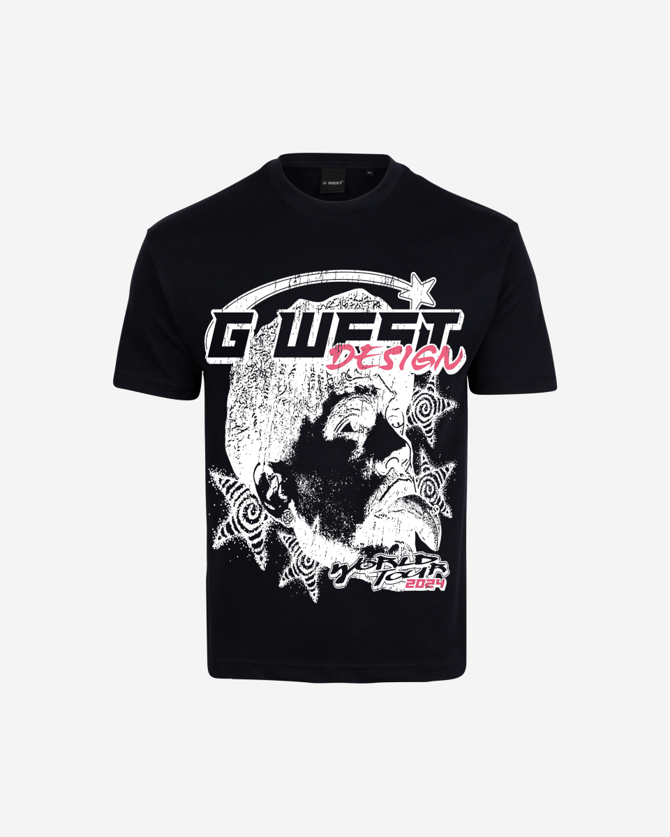 G West World Tour Premium Oversized Tee - G West