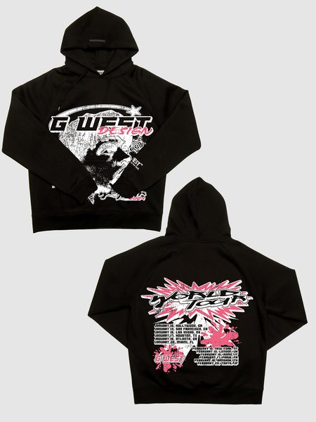 G West World Tour White Hoodie - G West