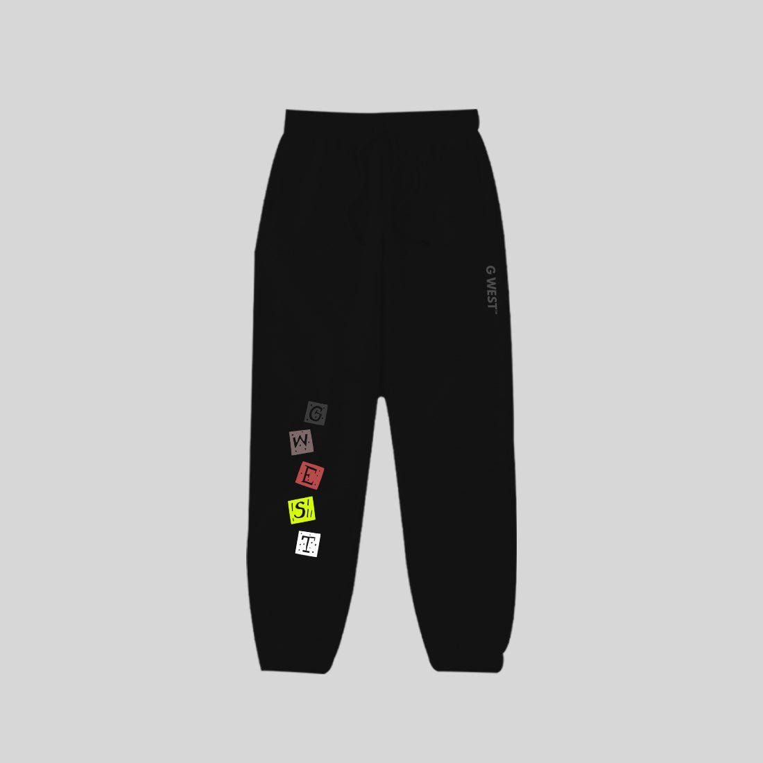 G West Yellow Face Life Hoodie & Jogger : Gwrset7002 - 2 Colors - G West