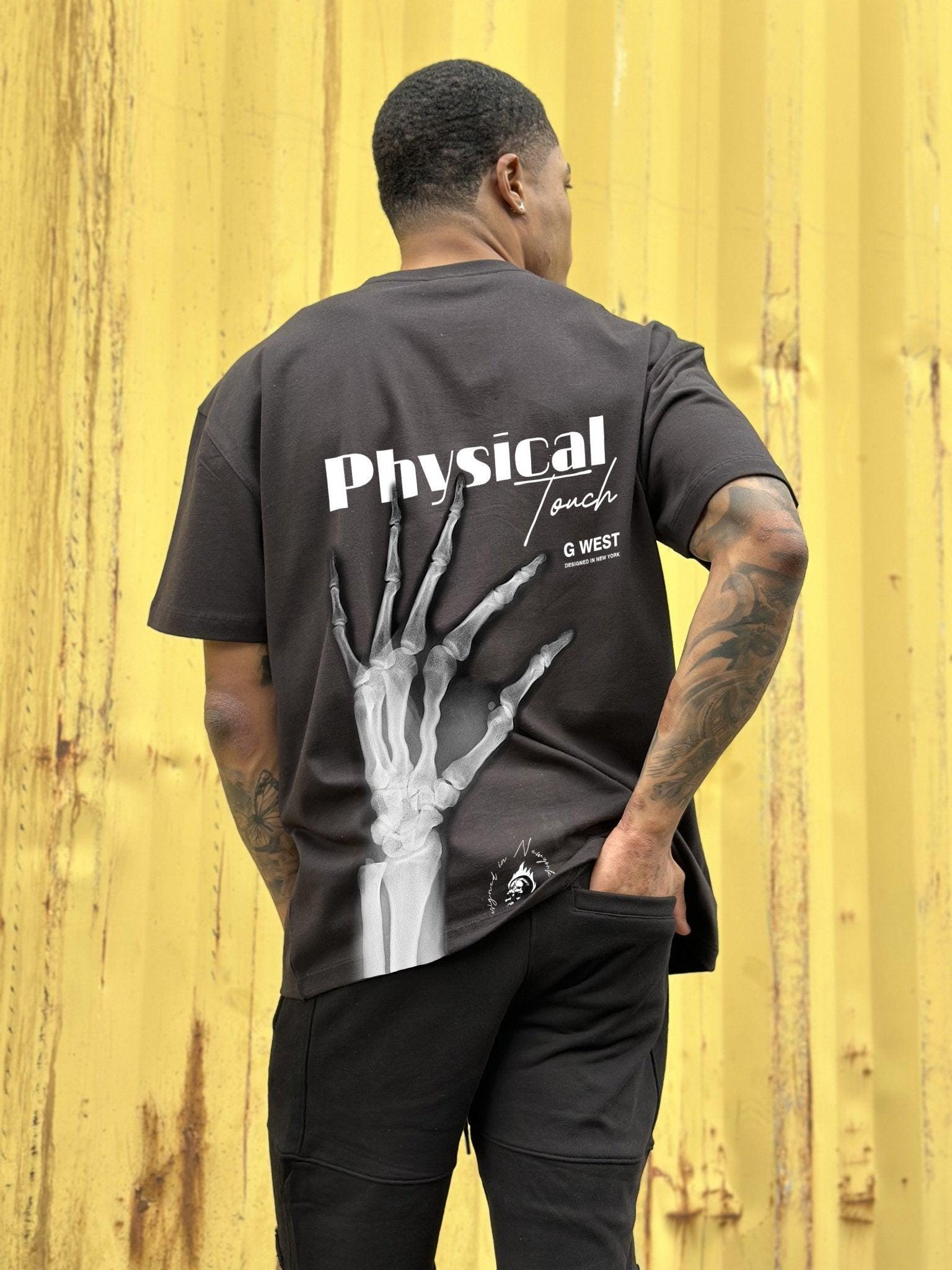 G WEST OVERSIZED X - RAY HAND TEE - G West