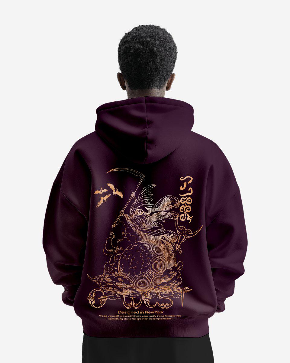 G WEST REAPER WORLD HEAVY PREMIUM OVERSIZE HOODIE - G West