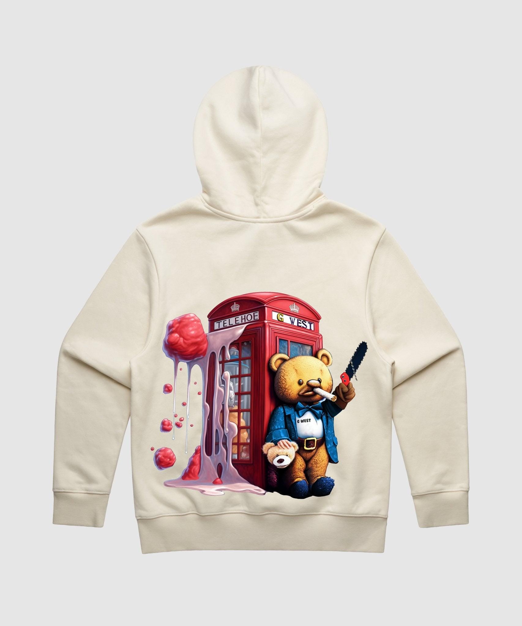 G WEST TEDDY BEAR BOOTH HEAVY PREMIUM HOODIE - 6 COLORS - G West