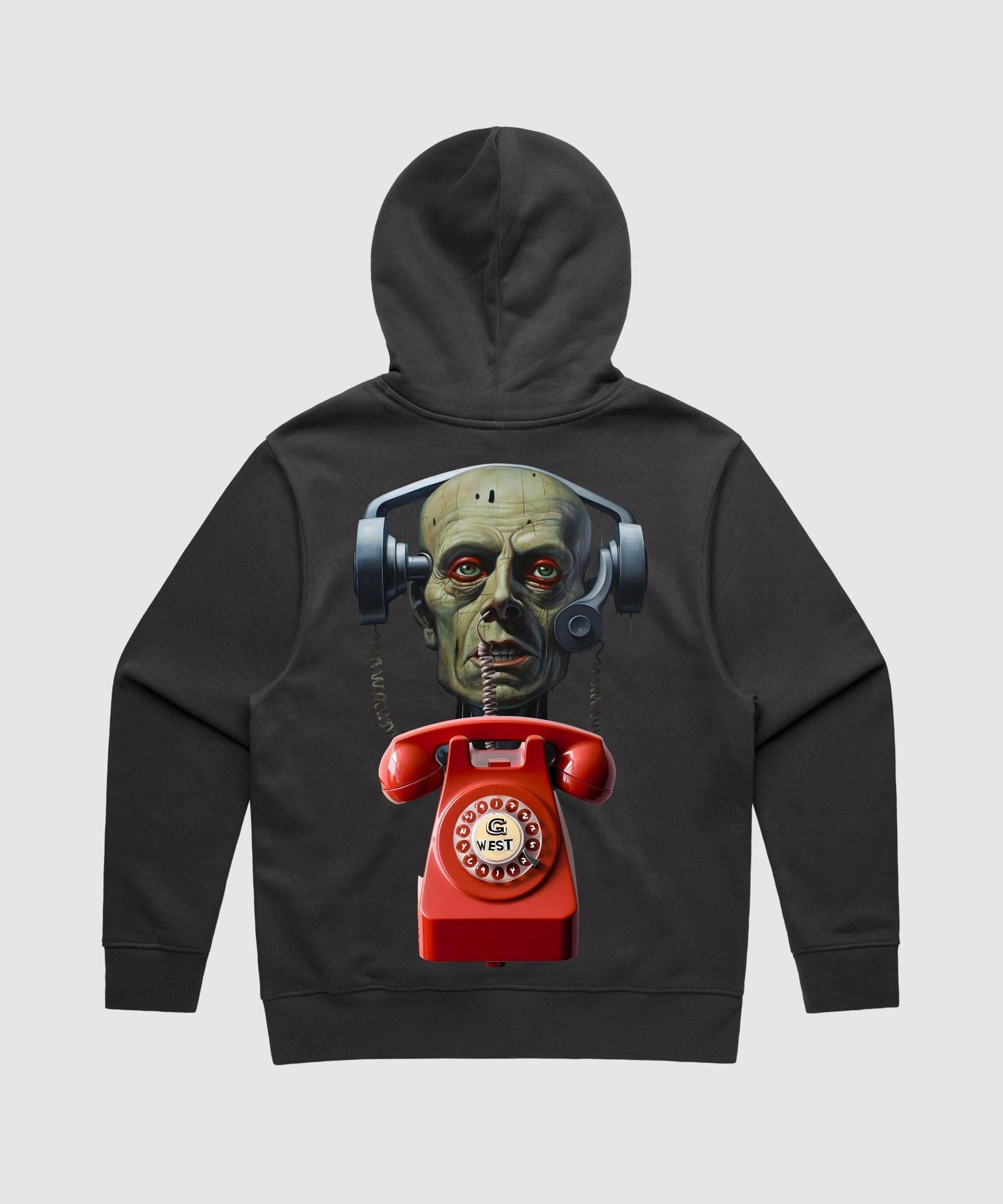 G WEST TELEPHONE HEAD HEAVY PREMIUM HOODIE - 6 COLORS - G West