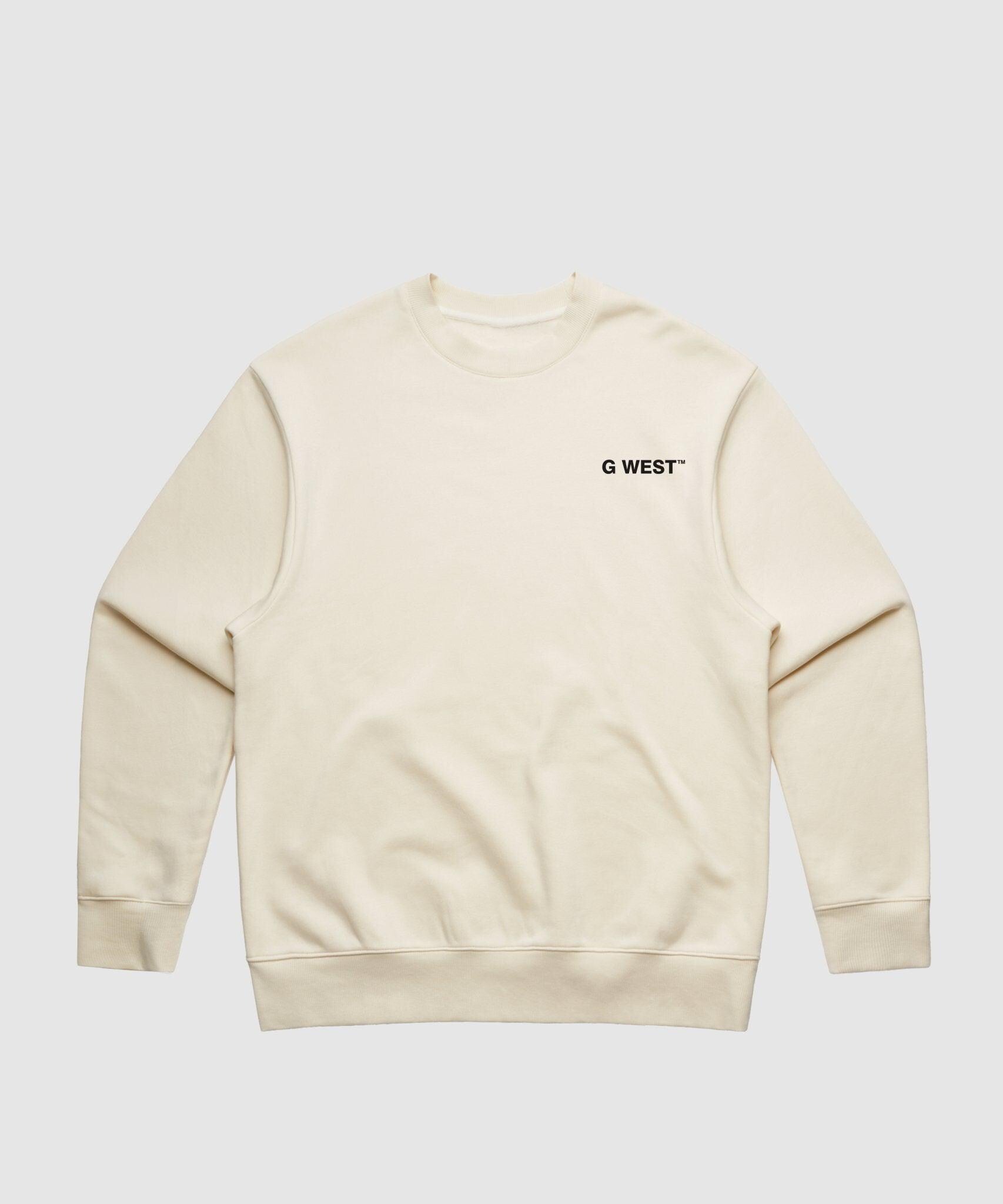 G WEST NOODLE SKELETON HEAVY PREMIUM CREWNECK - 6 COLORS - G West