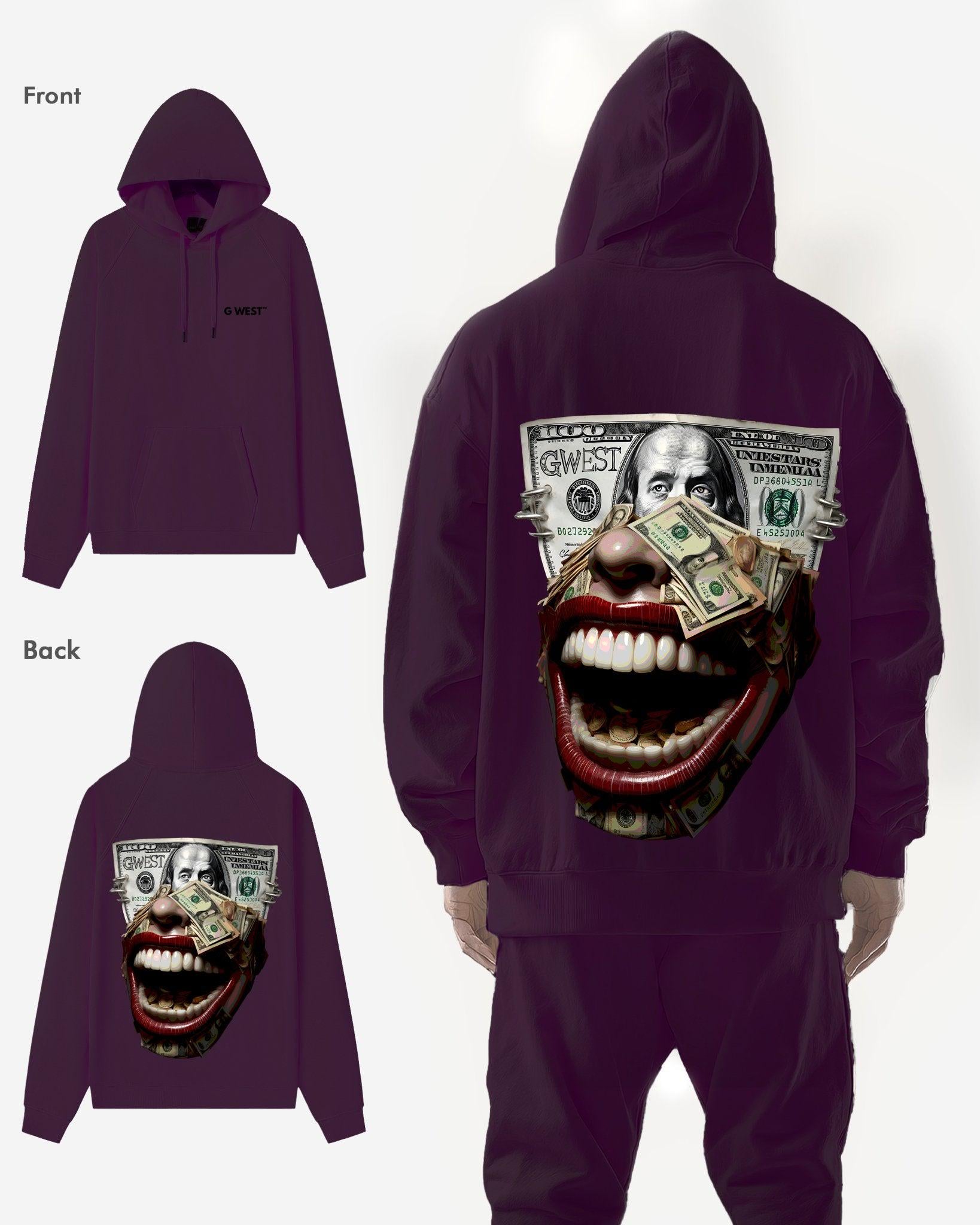 G WEST MONEY MOUTH HEAVY PREMIUM HOODIE - 6 COLORS - G West